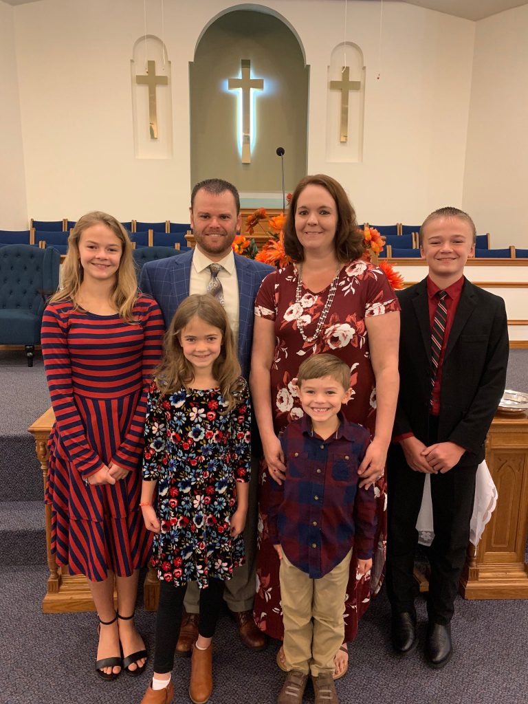 Pastor Garlick's Family Photo